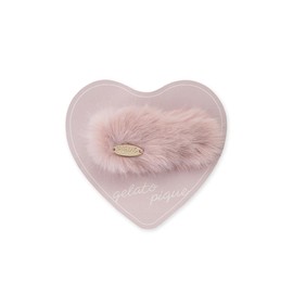 Gelato Pique PWGA261671 Fur Hair Clip, Pink