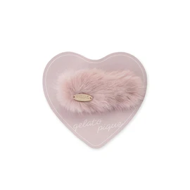 Gelato Pique PWGA261671 Fur Hair Clip, Pink