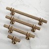 Alzassbg Champagne Bronze Cabinet Pulls and Handles 10 Pack, AL3087BRG