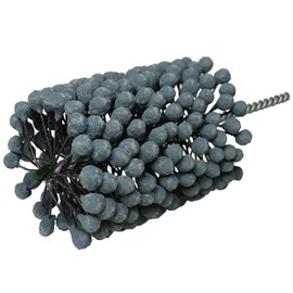 Weiler 34270 Crossflex Heavy Duty Bore Brush 3-3/4 Diameter 120SC Grit, Green