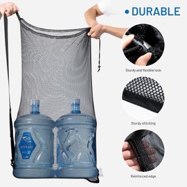 DoGeek Ball net for 10-15 balls, net for sleeping bag, balls for ball pool, camisole football children adults, yoga ball, ball bag