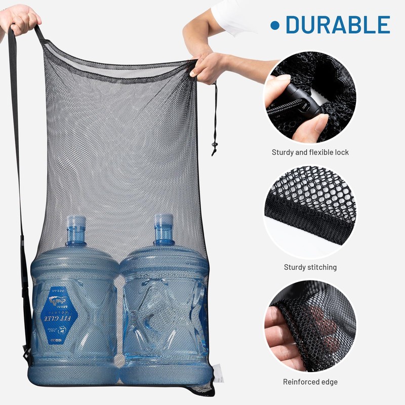 DoGeek Ball net for 10-15 balls, net for sleeping bag,