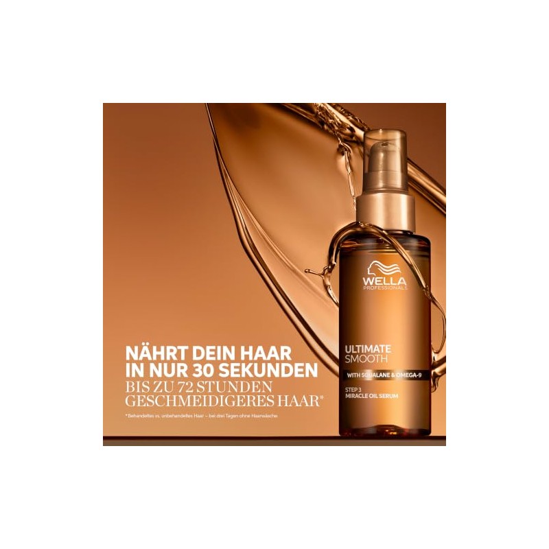 Wella Professionals Ultimate Smooth Miracle Oil Serum - Haaröl Mit