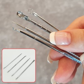 4-Piece Face & Nose Sebum Extractor Set Set 4ea