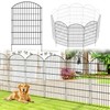 Thealyn Metal Garden Fence 40 inch H x 28 inch