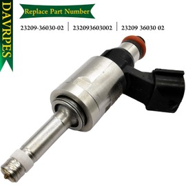 DAVRPES 23209-36030-02 Fuel Injectors Fuel Spray Nozzle Engine For Lexus GS GS200t GS300 GS350 GS450h IS IS200t IS250 IS300 IS350 LUX NX200t NX300 NX300h RC RC200t RC300 RC350 2.0L-l4
