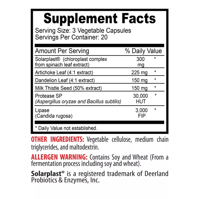 Detoxify LIVER SUPPORT COMPLEX - Liver Renewal Blend - Detox