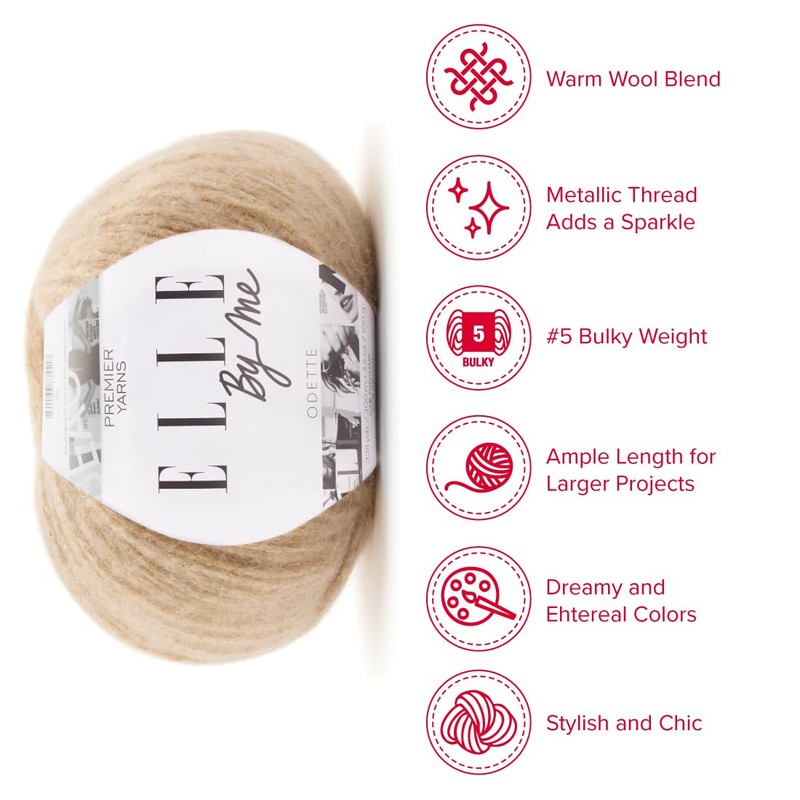 Premier Elle By Me Odette Yarn - Muslin