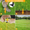 Toriexon Fiberglass Fence Posts 50" - 10 PCS, Electric Fence