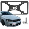 Heavy Duty Front License Plate Frame Compatible with Volkswagen Jetta/GLI