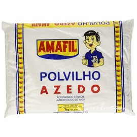 5 Set - Sour Manioc Starch Amafil- 35.2 oz | Polvilho Azedo Amafil - 1 kg