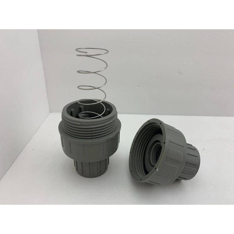 Válvula de retención 3/4" PVC Prevención de reflujo Pedicura Spa