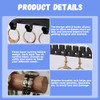 DTYGUIXE Jewellery Stand Jewellery Holder Earring Holder Jewellery Organiser Black