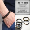 Son's Tiger Eye Protection Bracelet From Mom, The Guardians To