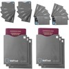 WallTrust RFID NFC Paper ID Credit Card Holder + Passport