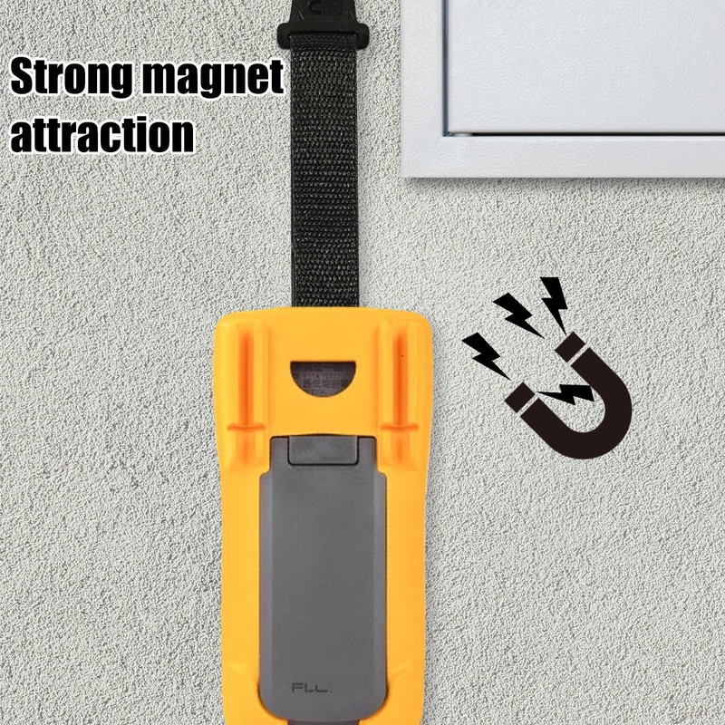Black Magnetic Hanging Strap for Fluke, Magnetic Multimeter Hanger Strap