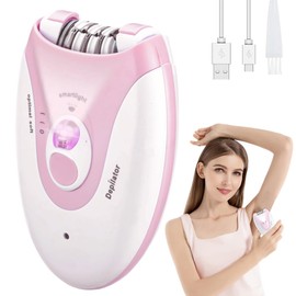 AVCXEC Epilator for Women, Epilator Women, Face Epilator for Women, Wireless Electric Hair Removal Devices with LED Light, Women's Epilator for Body, Armpits, Bikini, Legs, Arms