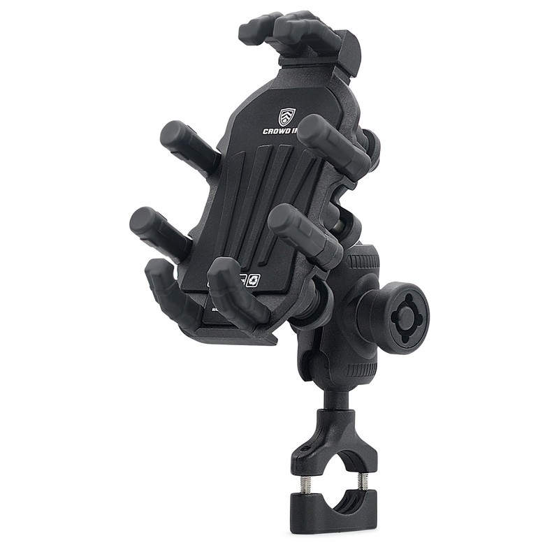 Motorcycle Phone Mount Holder with Vibration Dampener Anti-theft Motorcycle Cell