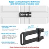 AST Childproof Double Door Security Lock, Adjustable Keyed French Door