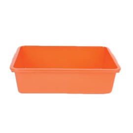 FSE PLDB006 Bus Tray, (550mm) 19-1/2"W x 15-1/2"D x 5-3/8"H, 1-Compartment, Durable, Plastic (specify Color)