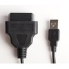 keisnoaja OBD2 Female to USB2.0 Male Cable OBD2 to USB