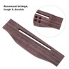 12 Strings Guitar Bridge, Rosewood Bridge Saddle for 12-String Acoustic