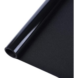 rabbitgoo Blackout Window Film, Sun Heat Blocking Privacy Cover for Glass, Removable Opaque Room Darkening Dark Black Out Window Covers Tint Shades for Home Day Sleep Light Blocker 29.5 x 118.1 Inches