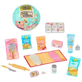 MGA Miniverse Make It Mini From Scratch Series 3 - Mini alimenti da collezione fai-da-te con accessori e ingredienti che si asciugano all'aria, 8 ricette da collezionare, non commestibili, età 8+