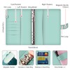 AOPEFNX Budget Binder, Cute A6 Money Saving Binder with Zipper