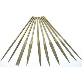 Diamond File Set Euro Tool 10pc & Case FindingKing