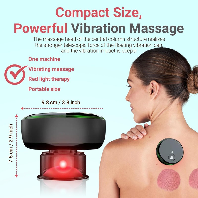 Project NovaSync Smart Electric Cupping Kit with Wireless Remote –