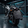 Motorcycle License Plate Holder, 180 x 200 mm, Motorcycle License