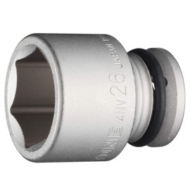 TONE Impact Socket 4NV-26 Insertion Angle 1/2 inch (12.7 mm) Double Side Width 1.0 inches (26 mm)