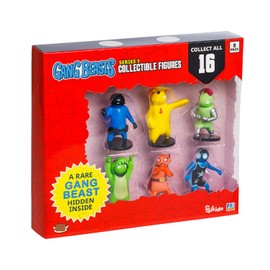 Toikido GB2070 Gang Beasts Collectible Figures 8 Pack Deluxe Box, Multi