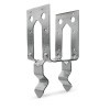 Heavy Duty Simpson (PB44Z) ZMAX Heavy-Duty Steel Concrete to 4x4