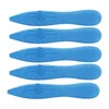 KUM AZ402.17.16-B Eraser Correc Stick Ergonomic Shape 5 Erasers Blue