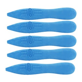 KUM AZ402.17.16-B Eraser Correc Stick Ergonomic Shape 5 Erasers Blue