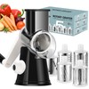 Ourokhome Rotary Cheese Grater Hand Crank, Kitchen Shredder Speed Mandolin