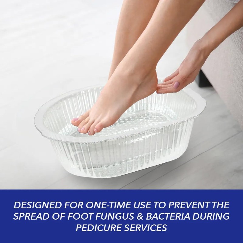 ForPro Universal Pedi Bath Liners - 50% THICKER - Fit