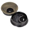 RDEXP Zinc Alloy Tidy Wire Hole Cover Desk Cable Grommet