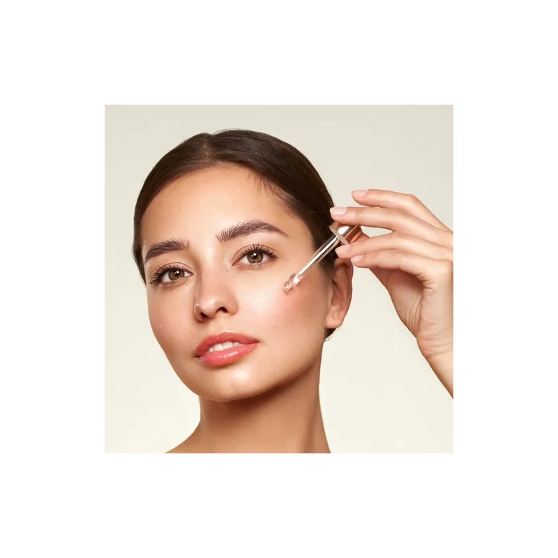 2 Aceites Faciales Rosas, Escualeno + Vitamina C Derma Pro