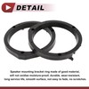 HEROFFIX 2 Set Audio Coaxial Speaker Speaker Spacer Ring Tweeter