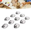 30pcs Cloth Patches Embroidered Iron On Sew On Sheep Shape