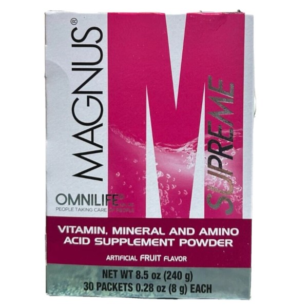 Omnilife Magnus Supreme - Brain & Energy Supplement - Orange