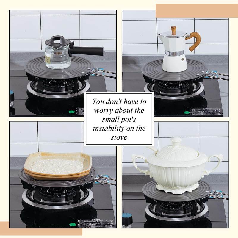 Tujoe 2 Pcs Simmer Plate for Gas Stove 11 Inches