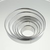 6 Pieces Round Cookie Cutter Set (2, 3, 3.5, 4,