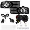 WFLNHB Fog Lights Assembly Replacement for 2010-2014 Chevy Cruze with