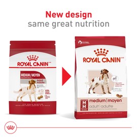 Royal Canin Size Health Nutrition Medium Adult Dry Dog Food, 4 lb
