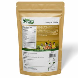 Organic Zing Fenugreek Seeds Also Known As Methi Seeds and Trigonella Foenum-Graecum |100% Pure & Natural | Vegan | Preservative Free | Product of India - 907g Resealable Pack