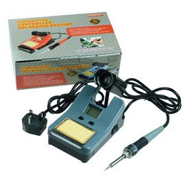 30W Digital Soldering Station with Temperature Control, LED Display, for Hobby and DIY Projects